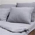 Комплект трикотажных наволочек VIOLETT 40х60- 2 шт. арт.KHV-46 серый меланж KHV-46 - фото 89266