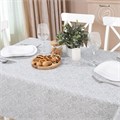 Скатерть столовая "Вензель серый" СБ.150*220 СБ.150*220-16 - фото 89707