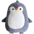 Подушка-плюшка "Пингвин", размер 43х44 см, искусственный мех, наполнитель холлофайбер, Арт: ПД-Плюшка Пингвин ПД-П - фото 89984