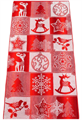 Полотенце махровое пестротканое 70х40 артикул С81-ЮА рис. 5741, Новогоднее очарование-2 76161 - фото 91593