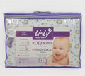 Комплект Li-Ly  ТРИКОТАЖ, КЛТ11-46-8СМ (одеяло+подушка) слоник мишка 76208 - фото 91684