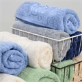 Набор полотенец "Efor Premium" бамбук, 50х90/70х140 см. (2 шт.), синий T0422/SMB-3 - фото 98031