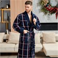 Халат махровый мужской с воротником "Мелек" 2XL, арт. К5 ХЦ-2XL-К5 - фото 98556