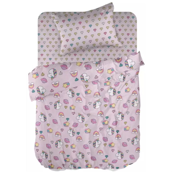 КПБ детск. перкаль "WENGE" baby (40х60) рис. 60061-1/60071-1 Fairyland 60061-1/60071-1 - фото 87232