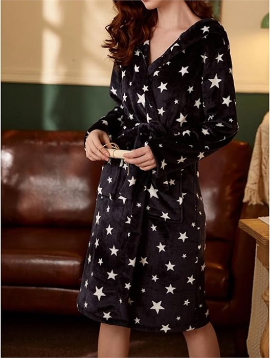 Халат жен.флис. размер XL арт. 5218  1360 5218 XL - фото 94015