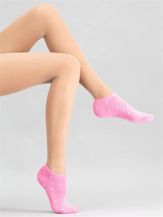 Носки ж. 4203 TREND (35-38-Fuxia) горошек MNM 525998 - фото 97239