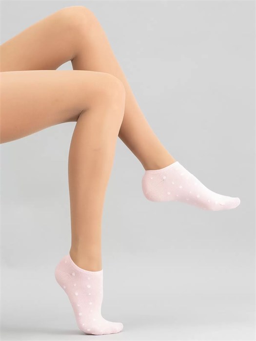 Носки ж. 4203 TREND (39-41-Rosa Chiaro) горошек MNM 503626 - фото 97263