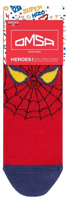 Носки 23P61 (27-30-rosso) spiderboy/batboy) 507669 - фото 97660