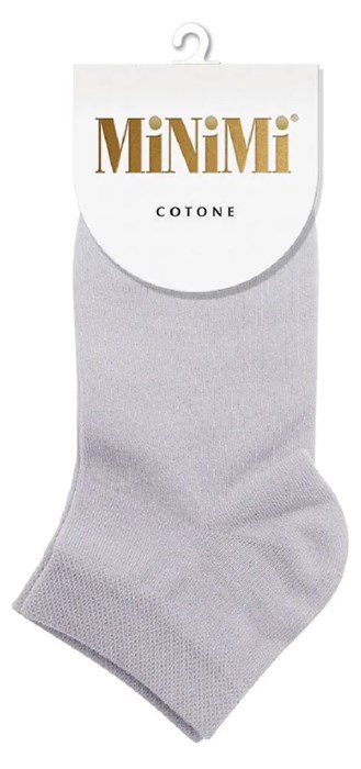 Носки ж. 1201 (39-41-Grigio) Cotone одн.укороченный MNM 81637 - фото 98895