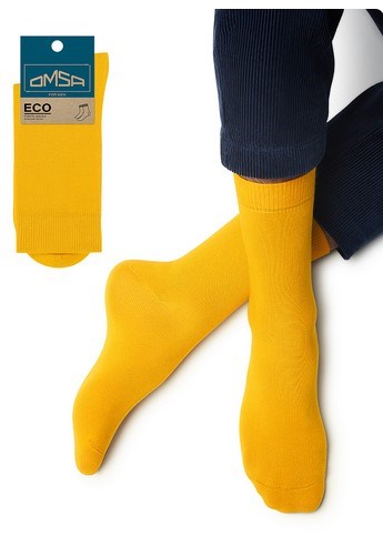 Носки м. ECO 401 Colors (39-41-Giallo) Oms 81712 - фото 99052