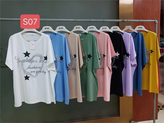 Футболка жен. Тюльпан №S07 one size 82185 - фото 99686