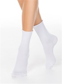 Носки ж. COMFORT 19С-101СП 000 (23-25-белый) без резинки 82409