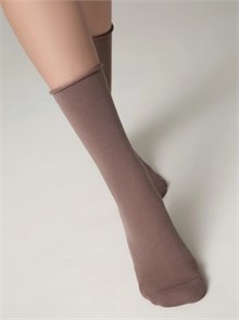 Носки ж. Comfort 19С-101СП 000 (р.25-27-какао) без резинки 82549