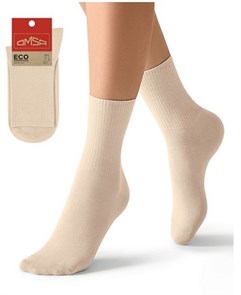 Носки ж. ECO 254 (39-41-Beige) с высоким паголенком Oms 82822