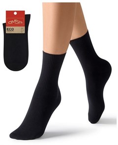 Носки ж. ECO 254 (35-38-Nero) с высоким паголенком Oms 82824