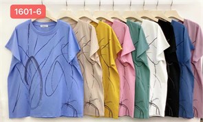 Футболка жен. Тюльпан №6101-6 one size 82855