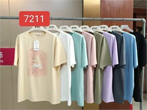 Футболка жен. Тюльпан №7211 one size 82857
