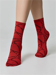 Носки ж. FANTASY 23С-80СП (р.23-25-nero-rosso) 83007