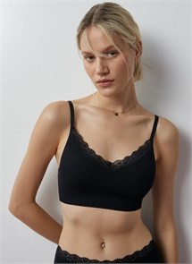 Майка «Топ» Mi 1011S ( L/XL-Nero) French Chic MNM 83268