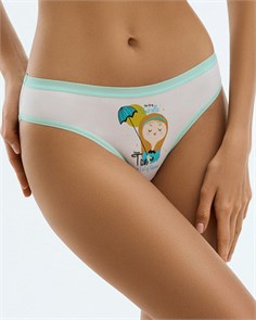 Плавки БMi_T Ombrello 2211-23CE Slip (зонтики) (46/M-Bianco/Print) MNM БЕЗ СКИДКИ!!! 83990