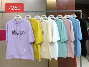 Футболка жен. Тюльпан №7260 one size 84625