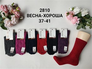 Носки жен.№2810 "RoeRue" кашемир 12шт/уп 85024