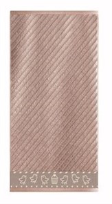 Полотенце Sole Mio МХ32 35/55 Птички Мокко /бордюр В 31 729350