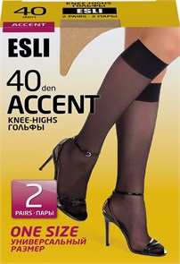 Гольфы ж. Accent 40х2 8С-2СПЕ (23/25-nero) 445087