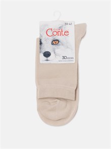 Носки ж. 3DSOCKS 24С-2СП 000 (р.23-25-бежевый) хлопковые 604545