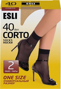 Носки ж. ESLI CORTO 40х2 8С-7СПЕ (23/25-melone) 414624