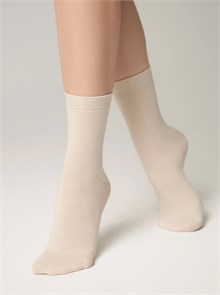 Носки ж. 3DSOCKS 24С-2СП 000 (р.23-25-белый) хлопковые 80934
