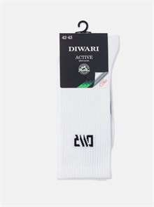 Носки муж. DW ACTIVE 20С-19СП 201 (р.25-белый) удлин. паголенок 81824