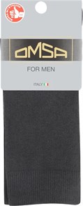 Носки м. ECO401 (39-41-nero) гладь OMSA 82130
