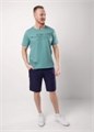 CLE Футболка муж. 552520/22о maxi_п т.бирюзовый 58 82621 - фото 100264