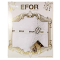 Скатерть "Efor Kdk Beyaz" 160x220 см., белый SK-143/01 - фото 102332