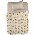 КПБ 1.5 перкаль "WENGE" kids (70х70) рис. 60028-2/30277-7 Mom and baby 60028-2/30277-7 - фото 87150