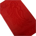 Полотенце махровое гладкокрашеное 30х50 (380) артикул С79/2 В-ЮА рис. 4947, Перец, вид 72 алый 4947 - фото 91426