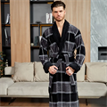 Халат махровый мужской с воротником "Мелек" 5XL, арт. К18 ХЦ-5XL-К18 - фото 98099