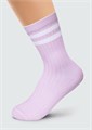 CLES Носки жен.L3001 market line хл+эл (23-св.фиолетовый) 81245 - фото 98383