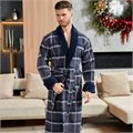 Халат махровый мужской с воротником "Мелек" 5XL, арт. К23 ХЦ-5XL-К23 - фото 98567