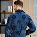 Халат махровый мужской с воротником "Мелек" 3XL, арт. М05 ХЦ-3XL-М05 - фото 98573
