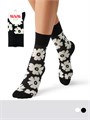 Носки ж. 4214 TREND (35-38-Nero) цветы MINI 81603 - фото 98853